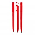 445 Kırmızı Çevirmeli Plastik Tükenmez Kalem