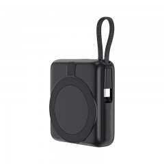 PB-4013 Siyah - Beyaz LED 10.000 mAh MagSafe Powerbank