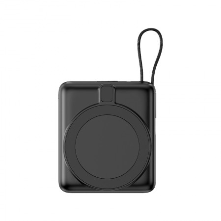 PB-4013 Siyah - Beyaz LED 10.000 mAh MagSafe Powerbank