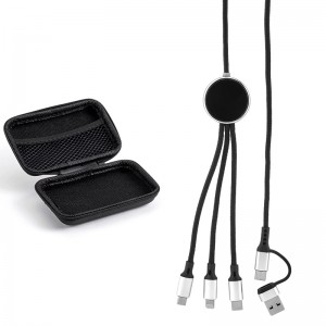 4111-K Siyah-Beyaz Işık(EVA KUTULU) EVA KUTULU 120 cm Çoklu Kablo