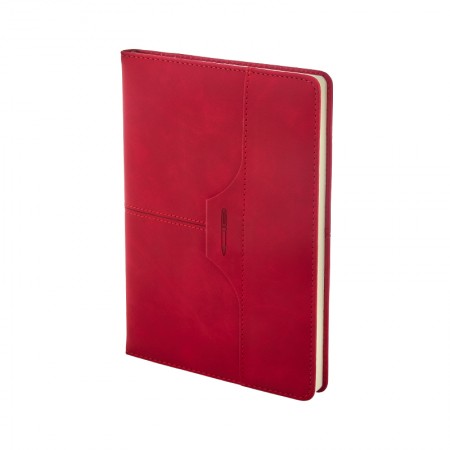 2430 Kırmızı 15 x 21 Termo Deri̇ Defter