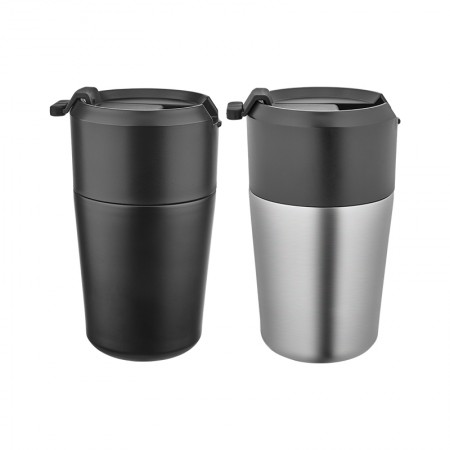 5355 Siyah Çelik Termos / 380 ml