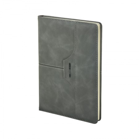 2430 Gri 15 x 21 Termo Deri̇ Defter