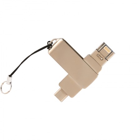 F-202-32 Silver 32 GB OTG Usb Bellek