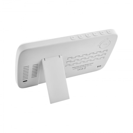 4230 Beyaz Wireless Şarj Cihazı & Dijital Saat