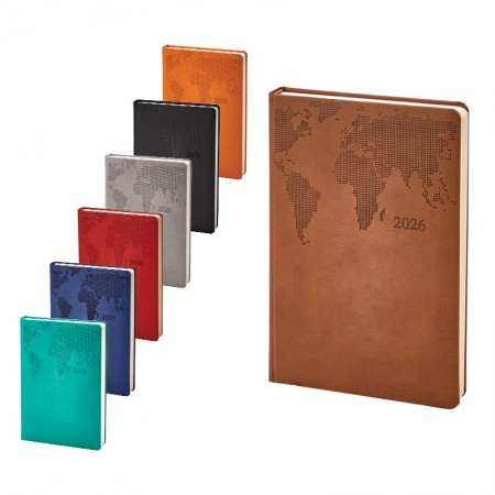 378 Gri Termo Deri̇ Tarihli Ajanda (Holmen Ki̇tap Kağıdı)