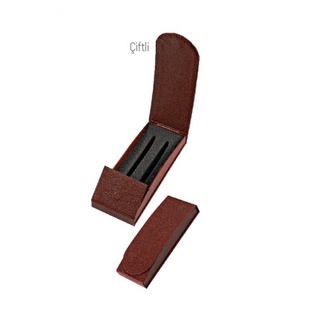 KT-3614 Kırmızı Tekli / Çiftli Kalem Kutusu