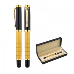 1214-KR Gold Metal Roller Kalem Seti