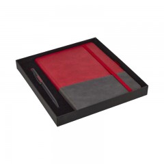 2427-K Kırmızı Defter & Kalem Set