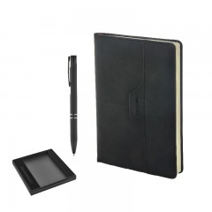2430-K Siyah Kalem & Defter Set