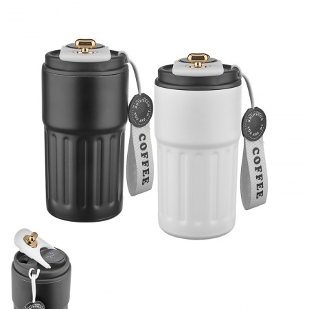 5351 Siyah Çelik Termos / 440 ml