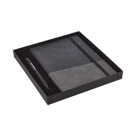 2427-K Siyah Defter & Kalem Set