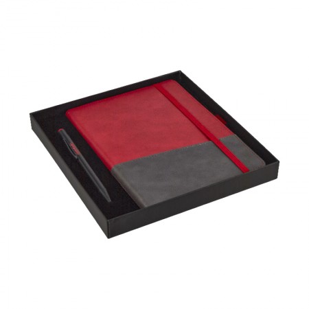 2427-K Kırmızı Defter & Kalem Set