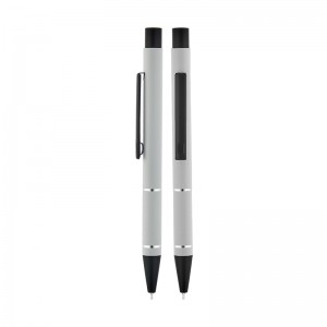 559 Beyaz Metal Süper Jel Refil Kalem