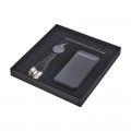 5065 Siyah Kalem & Powerbank & Anahtarlık Set