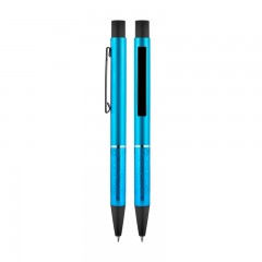 1300 Turkuaz Metal Süper Jel Refil Kalem