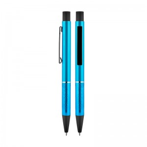 1300 Turkuaz Metal Süper Jel Refil Kalem