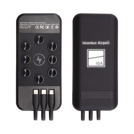 PB-4007 Siyah 10.000 mAh Powerbank