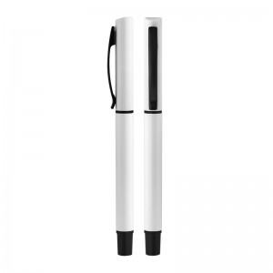 2024 FLORYA Beyaz Plastik Roller Süper Jel Refil Kalem