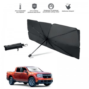 5389 Siyah Kılıflı Metalize Güneşlik