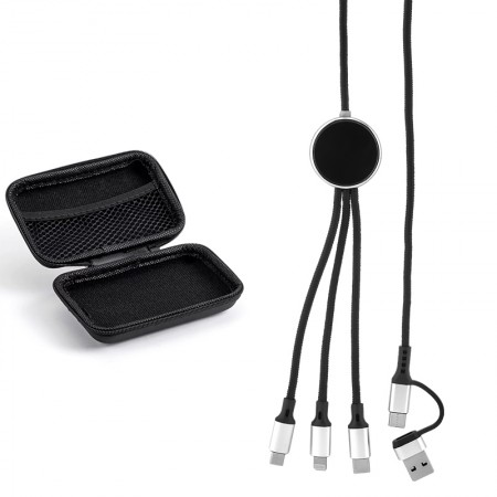 4111-K Siyah-Beyaz Işık(EVA KUTULU) EVA KUTULU 120 cm Çoklu Kablo