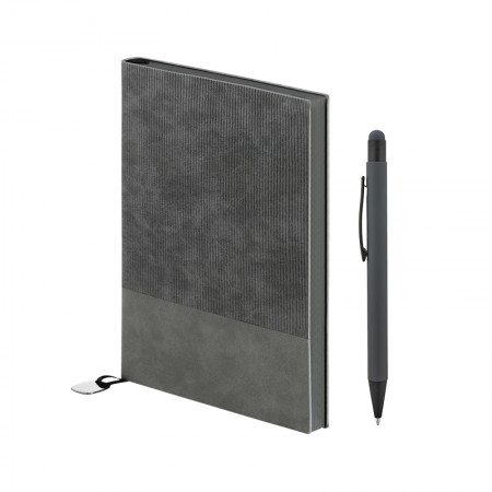 2423-K Füme Defter & Kalem Set