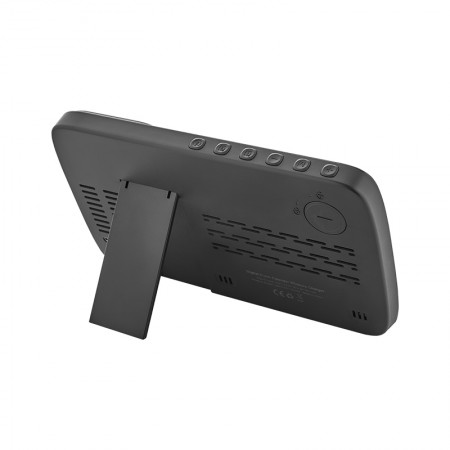 4230 Siyah Wireless Şarj Cihazı & Dijital Saat