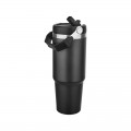 5342 Siyah Çelik Termos / 900 ml