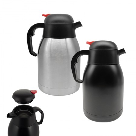 5343 Siyah Çelik Termos / 1.500 ml