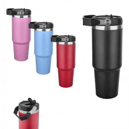 5342 Siyah Çelik Termos / 900 ml