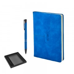 2430-K Mavi Kalem & Defter Set