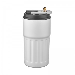 5351 Beyaz Çelik Termos / 440 ml
