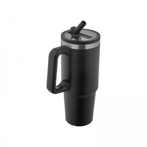5352 Siyah Çelik Termos / 900 ml