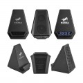 4240 Siyah Wireless Şarj & Hoparlör & Dijital Saat