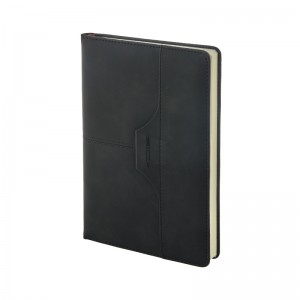 2430 Siyah 15 x 21 Termo Deri̇ Defter
