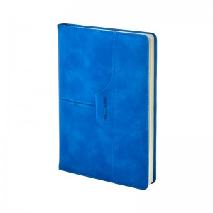 2430 Lacivert 15 x 21 Termo Deri̇ Defter