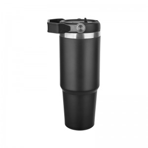 5342 Siyah Çelik Termos / 900 ml