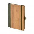 2428 15 x 21 Termo Deri Bambu Defter