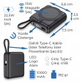 Işıklı Logo 15W MagSafe Powerbank 10000 mAh