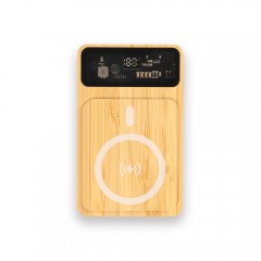 Işıklı Logo Bambu Magsafe 10000 mAh