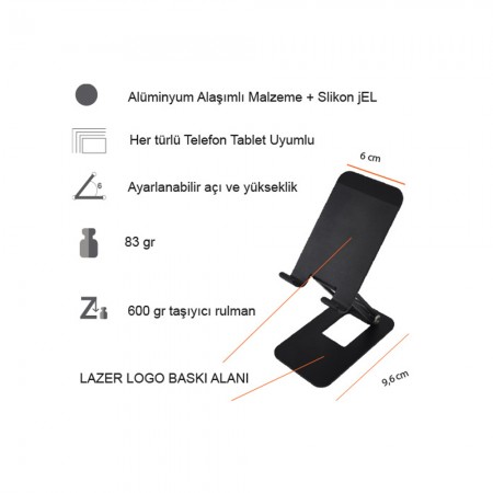 Metal Telefon Tutucu