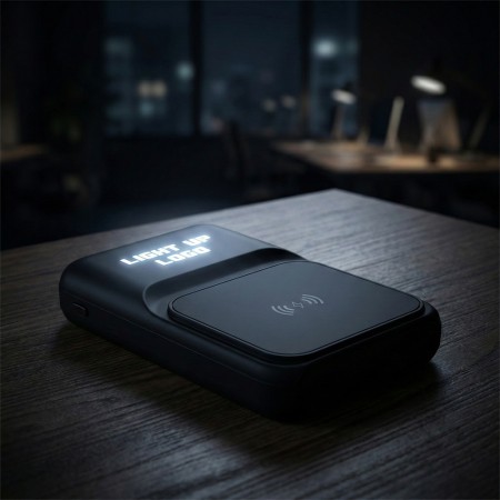 Işıklı Logo Hızlı Wireless Şarj Magsafe 10000 mAh