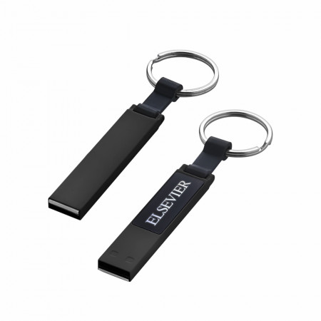 F-204-32 Siyah Kutusuz Işıklı Rubber Usb