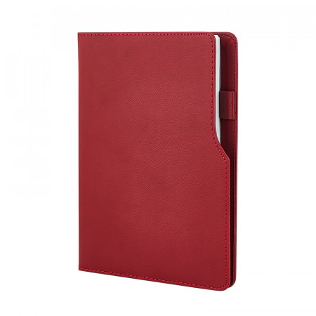 941-HOLMEN Kırmızı Termo Deri̇ Defter (Holmen Kitap Kağıdı)