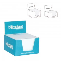 KB-03-500 Küp Notluk  Küp Blok Not