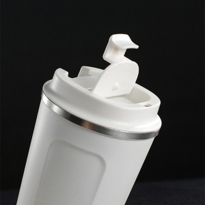 5334 Beyaz Çelik Termos / 450 ml