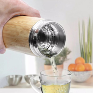 5316 Bambu Bambu Çelik Termos / 500 ml 5316 Bambu Bambu Çelik Termos / 500 ml