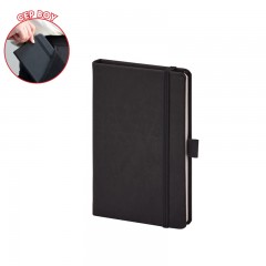 923-914 Siyah 9 x 14 Termo Deri̇ Defter