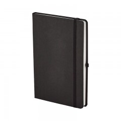 920-EKO Siyah 13 x 21 Termo Deri̇ Defter (Holmen Ki̇tap Kağıdı