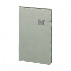 2660 Gri 15 x 21 Termo Deri̇ Defter